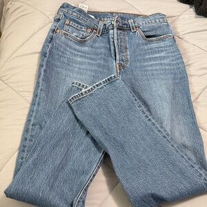 Levi's Light Blue High Rise Jeans